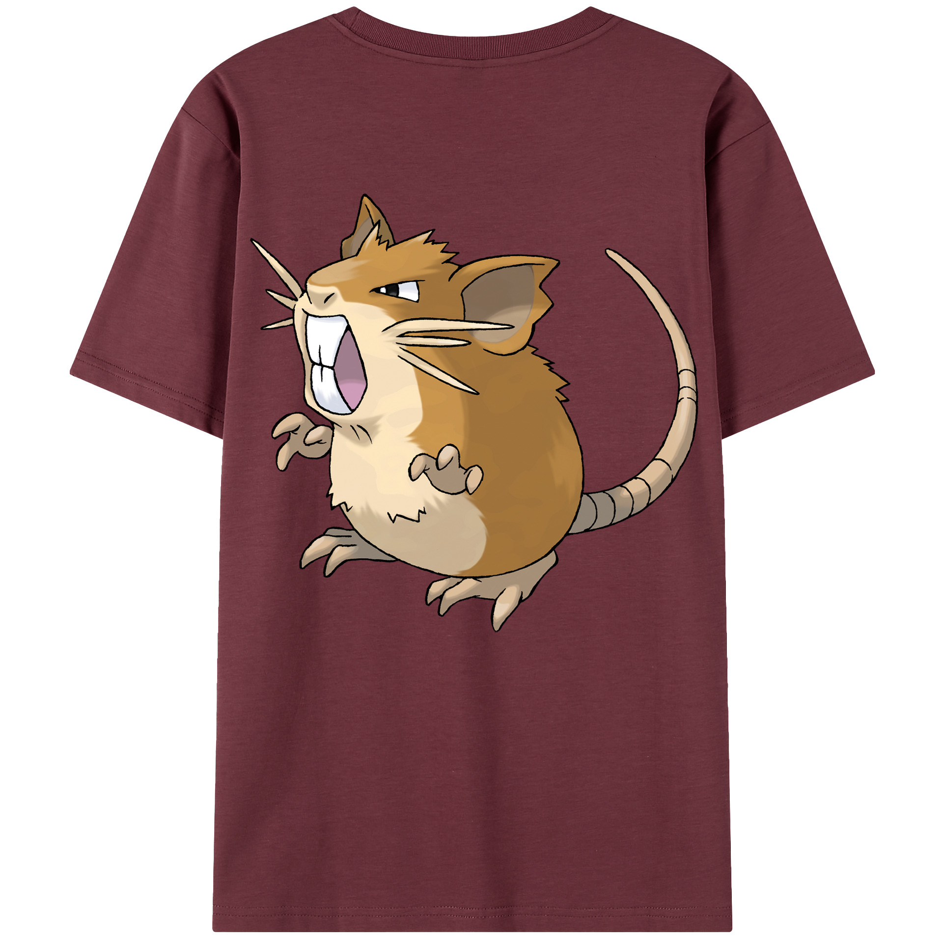 （画像用） ポケットモンスター Pokémon 綿100％半袖Tシャツ（背面プリント）